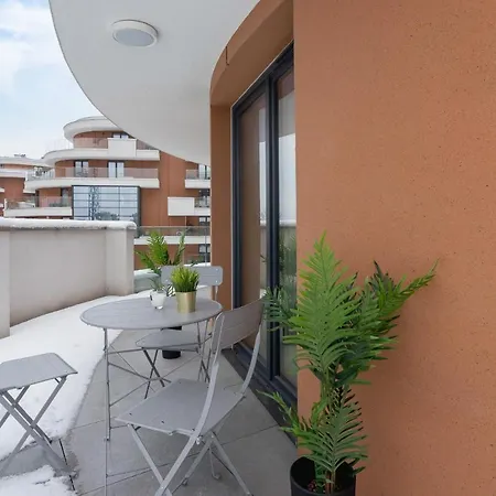 Wislane Tarasy Lux Cracow By Renters Prestige 公寓 *