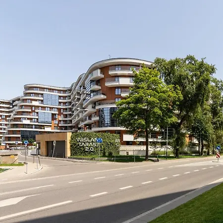 Lägenhet Wislane Tarasy Lux Cracow By Renters Prestige