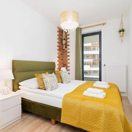 Wislane Tarasy Lux Cracow By Renters Prestige Lägenhet