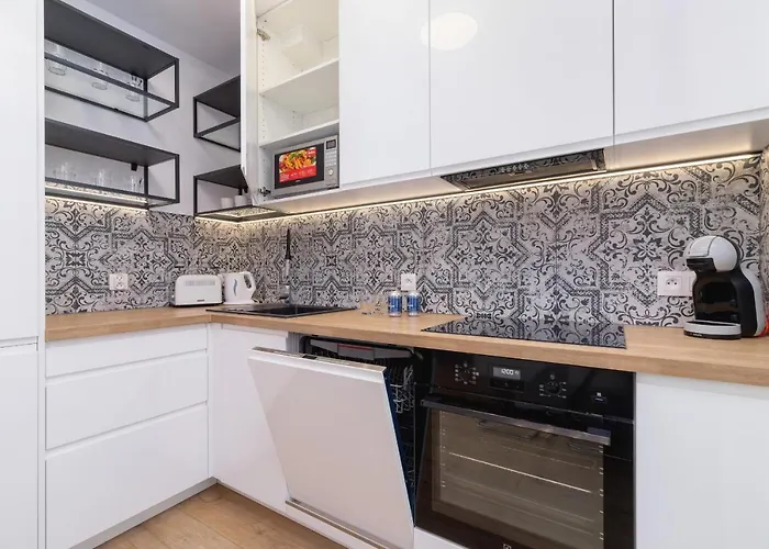 Wislane Tarasy Lux Cracow By Renters Prestige Lägenhet