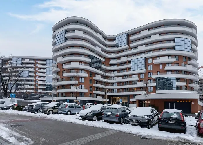 Lägenhet Wislane Tarasy Lux Cracow By Renters Prestige