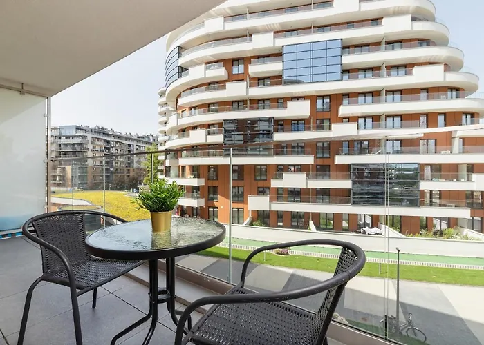 Lägenhet Wislane Tarasy Lux Cracow By Renters Prestige *
