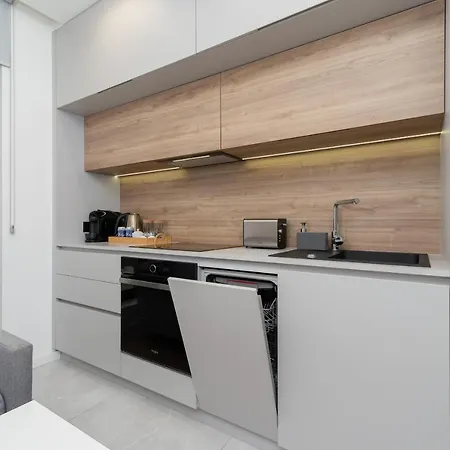 Wislane Tarasy Lux Cracow By Renters Prestige شقة كراكوفيا