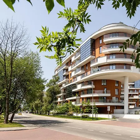شقة Wislane Tarasy Lux Cracow By Renters Prestige كراكوفيا